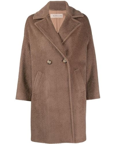 Brown Blanca Vita Coats for Women | Lyst