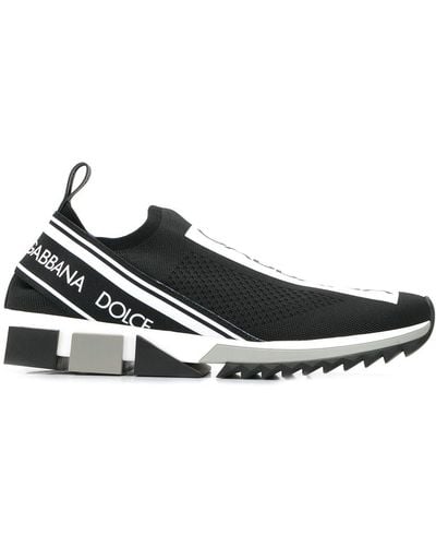 Dolce & Gabbana Zapatillas SORRENTO Sport Stretch negro blanco