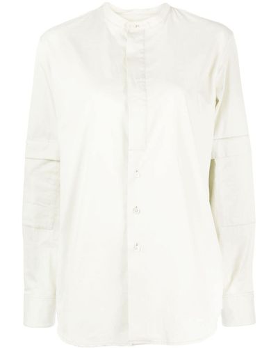 Lemaire Camisa con doble capa - Blanco