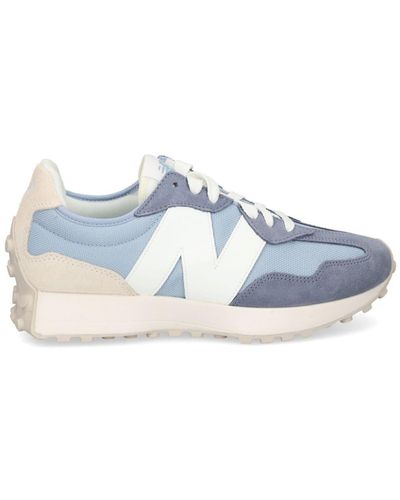 New Balance 327 Sneakers mit Einsätzen - Blau