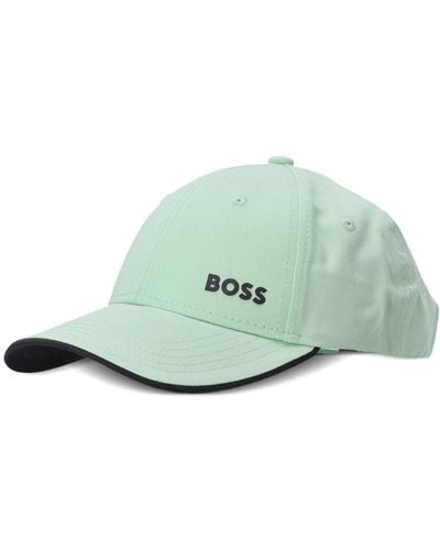 BOSS ロゴ キャップ - グリーン