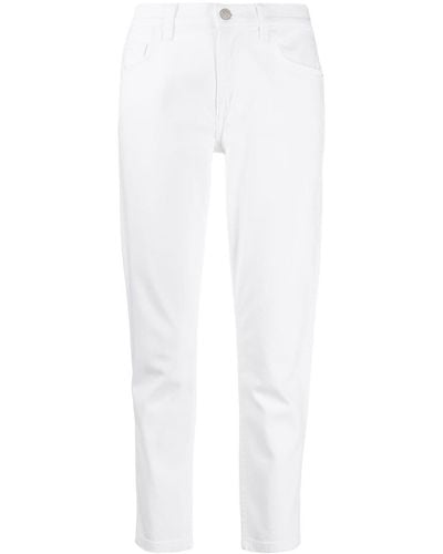 Current/Elliott Slim Fit Jeans - White