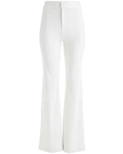 Alice + Olivia Deanna High-waisted Pants - White