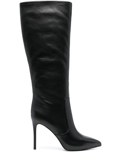 MICHAEL Michael Kors Rue 110mm Knee-high Leather Boots - Black