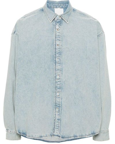 Acne Studios Long-sleeves Denim Shirt - Blue