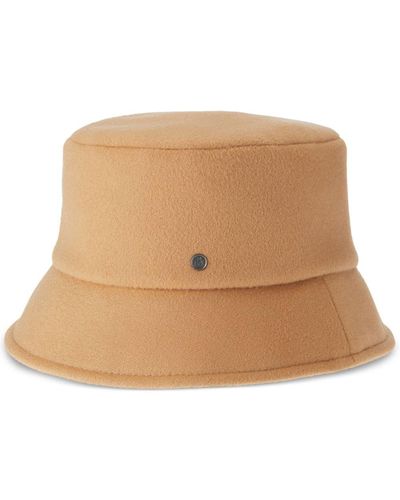 Maison Michel Axel Wool-cashmere Bucket Hat - Natural