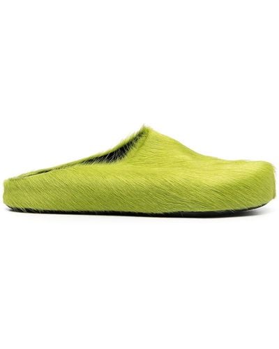 Marni Slippers Fussbet Sabot - Verde