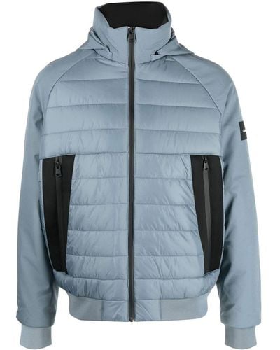 Calvin Klein Gewatteerd Jack - Blauw