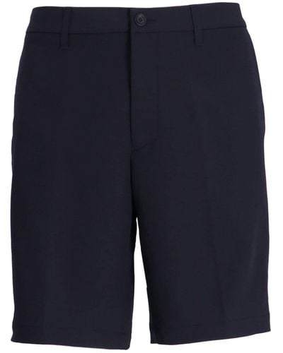 BOSS S-commuter Slim-fit Shorts - Blauw