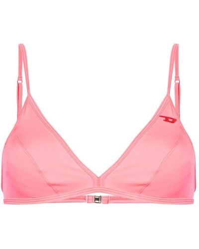 DIESEL Marisol Triangle Bikini Top - Pink
