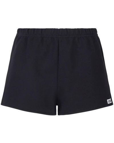 Gcds Shorts con stampa - Blu