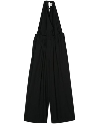 Alysi Wide-leg Jumpsuit - Black