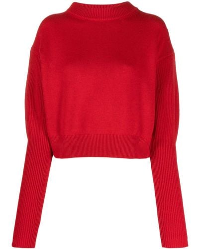 Alexander McQueen Jersey corto - Rojo