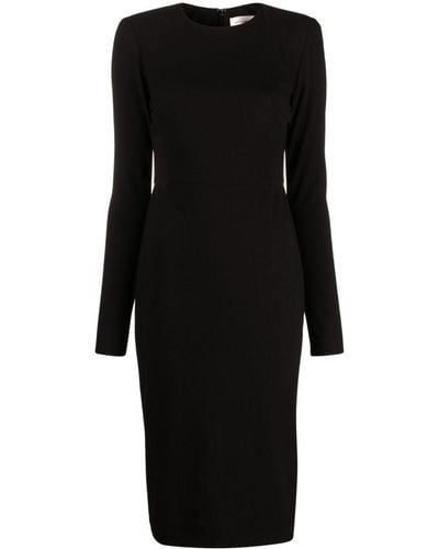 Victoria Beckham クレープ ドレス - ブラック