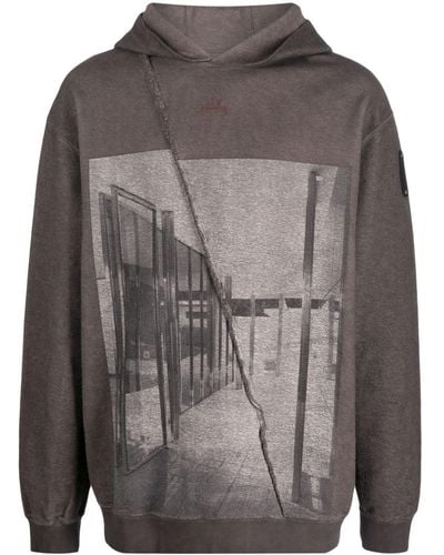 A_COLD_WALL* Pavilion Cotton Hoodie - Grey