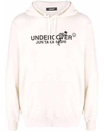 Undercover ロゴ パーカー - ホワイト