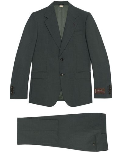 Gucci Single-breasted Wool Suit - Grey