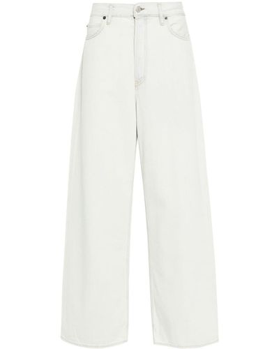 Acne Studios 1981M Jeans mit lockerem Schnitt - Weiß