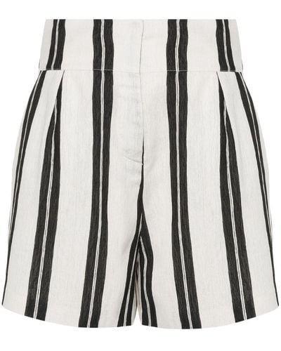 IRO Faguita Striped Shorts - Black