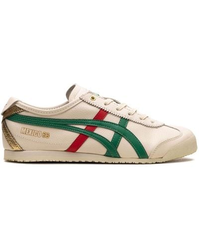 Onitsuka Tiger Mexico 66 "birch Kale/red/gold" Sneakers - Groen