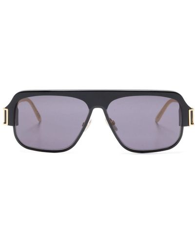 Marni Burullus Pilot-frame Sunglasses - Black