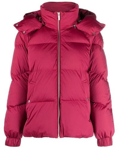 Woolrich Alsea Short Padded Jacket - Pink