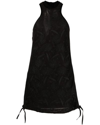 Iceberg Mini-jurk Met Borduurwerk - Zwart