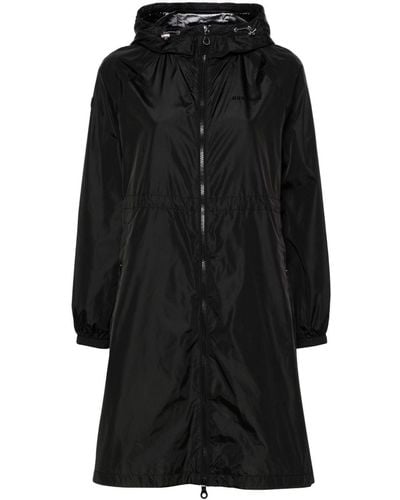 Duvetica Risna Hooded Coat - Black