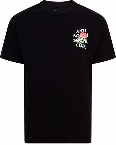 ANTI SOCIAL SOCIAL CLUB Camiseta Produce de manga corta - Negro