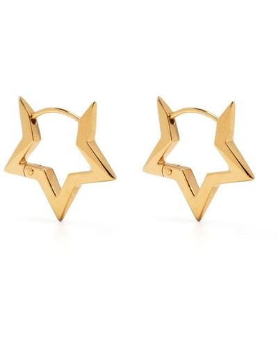 Dinny Hall Stargazer Click Hoops Earrings - Metallic