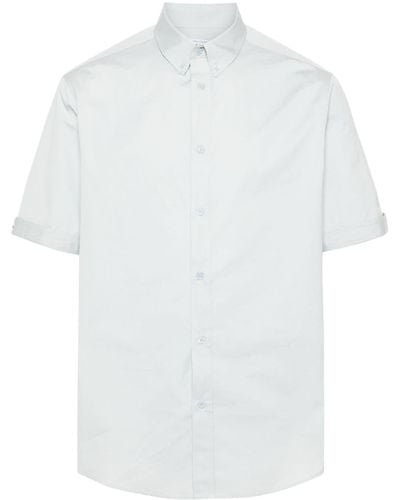 Off-White c/o Virgil Abloh Satin-trim Shirt - White