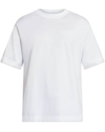 Lacoste White Cotton T-shirt