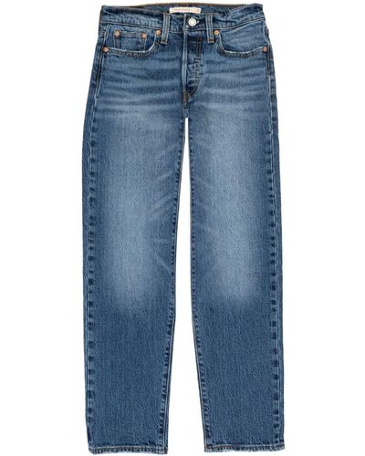 Levi's Wedgie Straight-leg Jeans - Blue