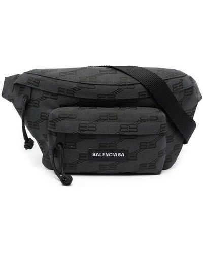 Balenciaga Signature ベルトバッグ M - ブラック