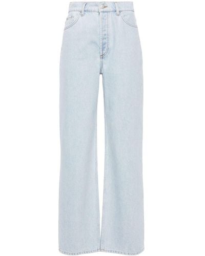 Claudie Pierlot Straight Jeans - Blauw