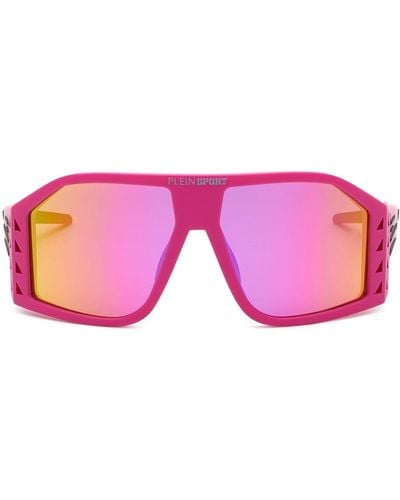 Philipp Plein The Wave Gen X.02 Oversize-frame Sunglasses - Pink