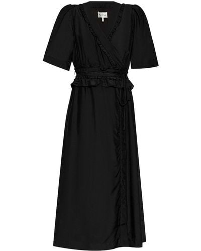 Munthe Tiffa Midi Dress - Black