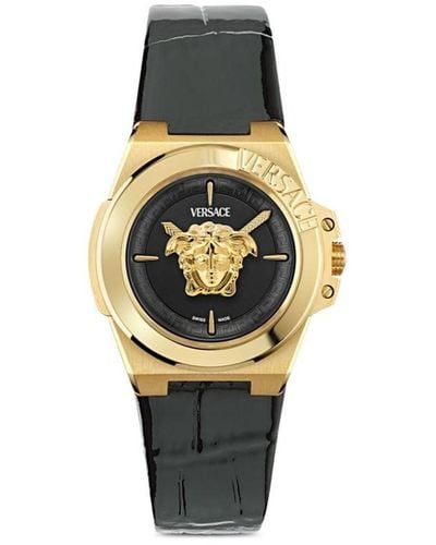 Versace Hera 37mm Horloge - Zwart