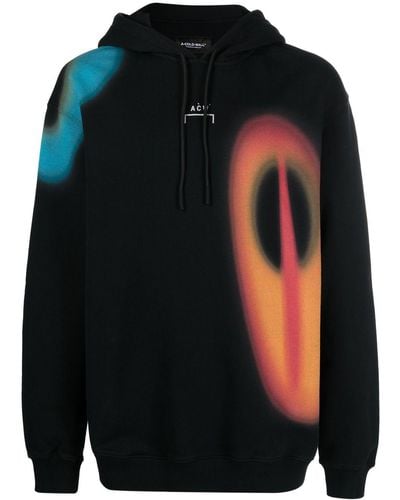 A_COLD_WALL* * Graphic-print Hoodie - Black