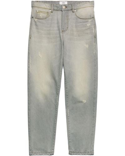 Ami Paris Jeans aus Bio-Baumwolle - Grau