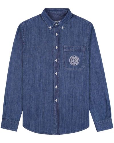 Sporty & Rich Denim Shirt - Blauw