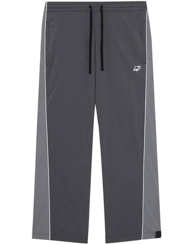 Izzue Two-tone Track Pants - Gray