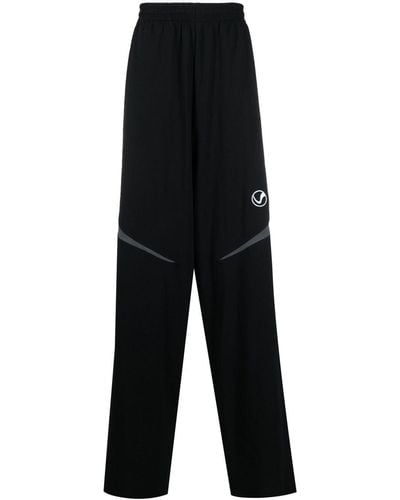 Vetements Pantalon de jogging à logo brodé - Noir