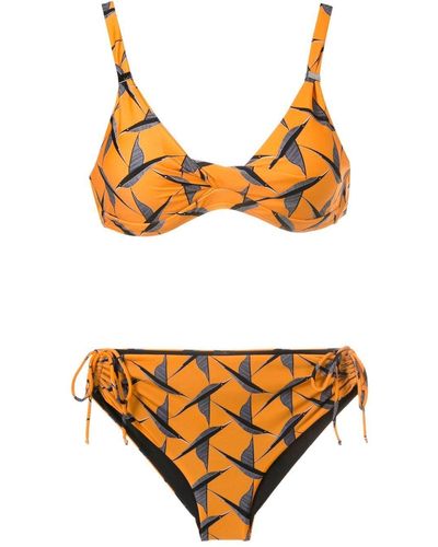 Lygia & Nanny Bikini Marcela à design ajustable - Orange