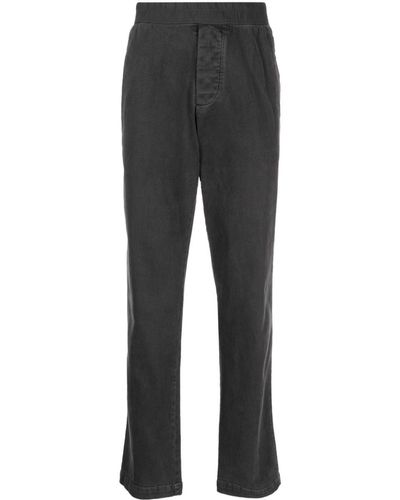James Perse Brushed Cotton-twill Trousers - Grey
