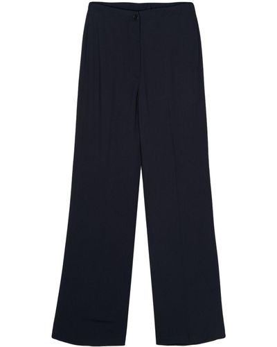 Seventy High-waisted Straight-leg Pants - Blue