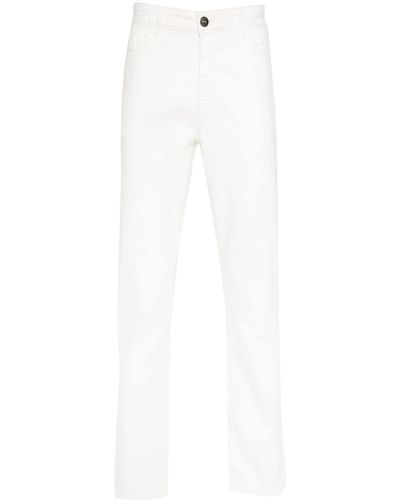 BOGGI Low-rise Straight-leg Jeans - White