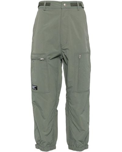 Izzue Tapered-leg Cargo Trousers - Green