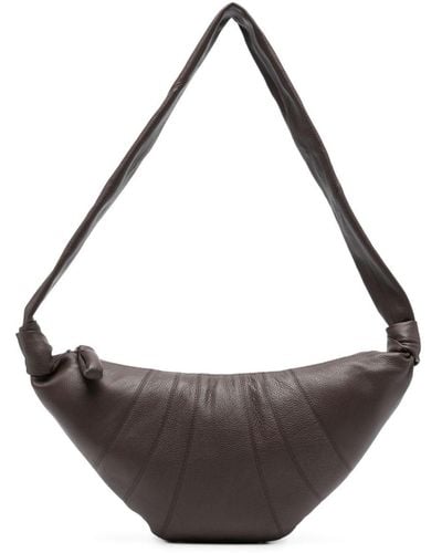 Lemaire Bolso Croissant mediano - Gris