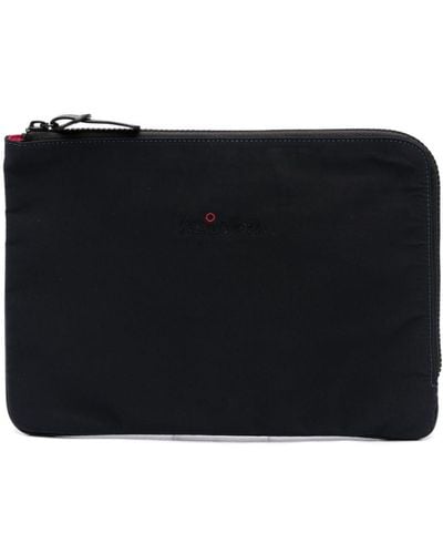 Kiton Zipped Laptop Pouch - Black